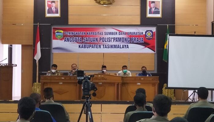 Satpol PP Kabupaten Tasik Menempa Diri: Materi dan Fisik