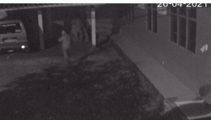 Lihai, Pencuri Kendaraan Dinas Pemdes Sukarame Cuma Butuh Waktu Tiga Menit