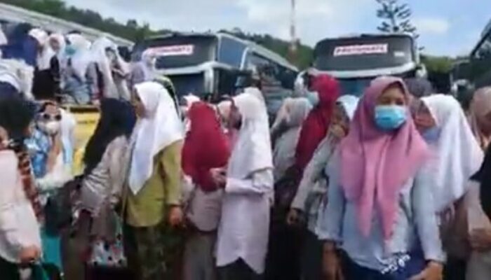 Santri Tasik Berangsur Mudik