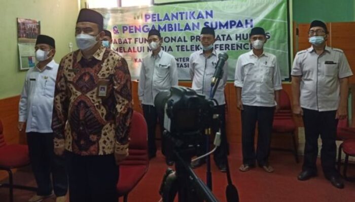Sejarah, Kemenag Kabupaten Tasik Punya Pejabat Fungsional Pranata Humas