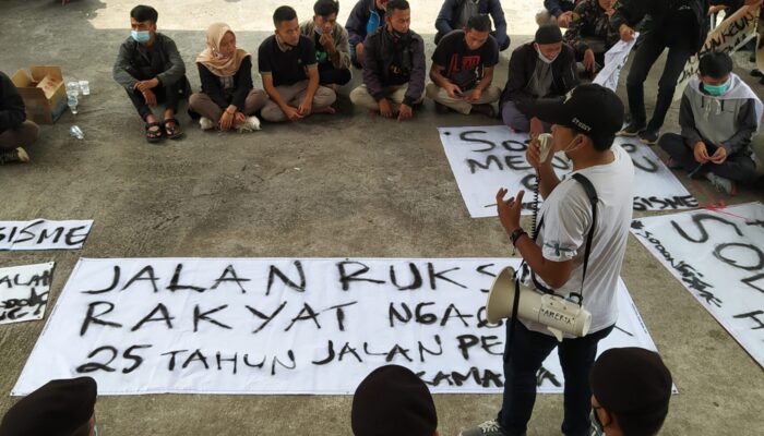 Sambangi DPRD, HIPPAMAS Tumpahkan Amarah