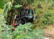 Mobil Masuk Jurang, Tujuan Buricak Burinong, Satu Meninggal Belasan Terluka