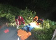 Diduga Terserempet Serayu, Seorang Pria Terlempar ke Sungai Cimulu