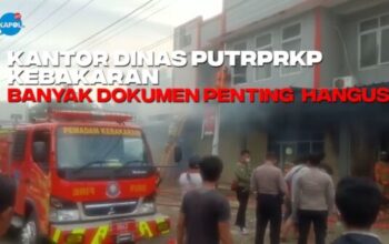 Penyebab Kebakaran Kantor Dinas PU Belum Diketahui