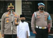 Bocah 13 Tahun Jadi Ajudan Kapolres Tasikmalaya saat Apel Pagi