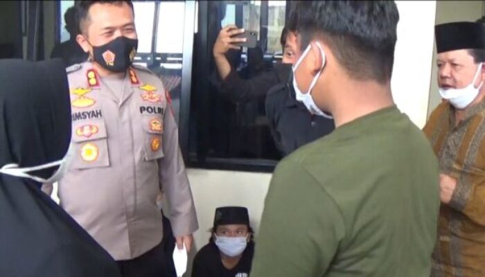 Anak-anak Tak Bersalah, Polres Tasik Kembalikan Mereka ke Orang Tua