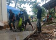 Jalan Menuju Kantor Desa Kertaraharja Diperbaiki