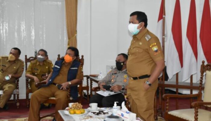 Forkopimda Sumedang, Rakor Komite Kebijakan Penanganan Covid-19