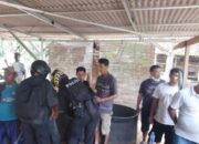 Penjudi Sabung Ayam Kabur, Motornya Tertinggal di Jalan Sukaresik