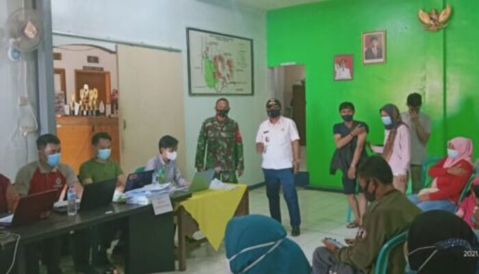 Vaksinasi di Desa Cilayung, Target Seribu Sasaran