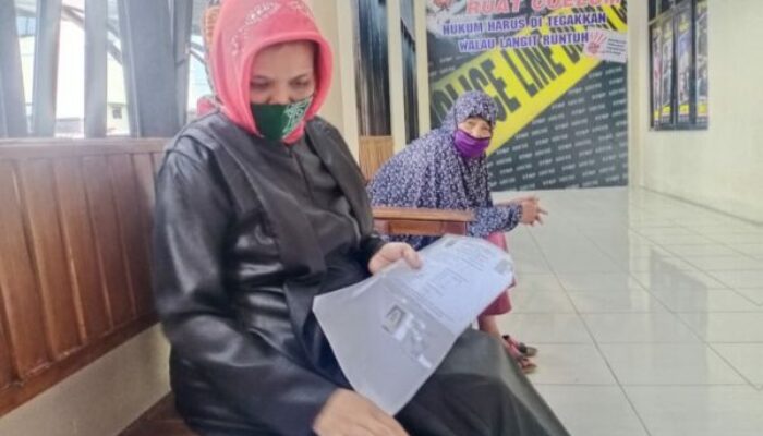 Seorang Ibu Lapor Polisi, Kehilangan Anaknya
