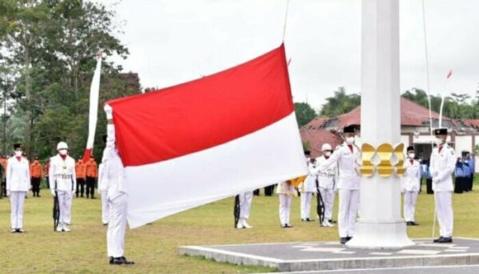 Pemkab Tasik Gelar Upacara Pengibaran Bendera Merah Putih