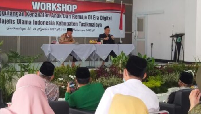 MUI Kab. Tasik Gelar Workshop Penanggulangan Kenakalan Anak dan Remaja