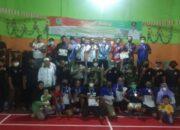 Wabup, Merawat Kebersamaan, Persaudaraan dan Imun Lewat Bulu Tangkis