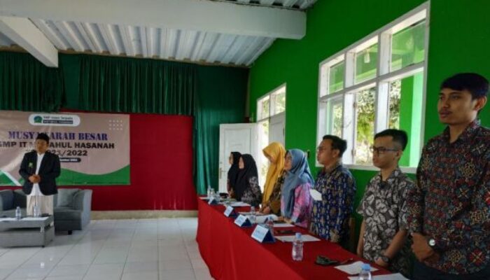 Semakin Berkembang, SMP IT Miftahul Hasanah Menggelar Mubes