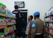Masuk Lewat Atap, Maling Bobol Minimarket di Cikiara Panglayungan