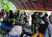 Safari Vaksinasi Kodam III Siliwangi Sampai di Sindangkerta