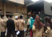 Truk Dalmas Polres Tasikmalaya Kota Jemput Bola di Mangkubumi