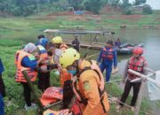 Polres Sumedang Gelar Pelatihan Antisipasi dan Evakuasi Bencana Alam