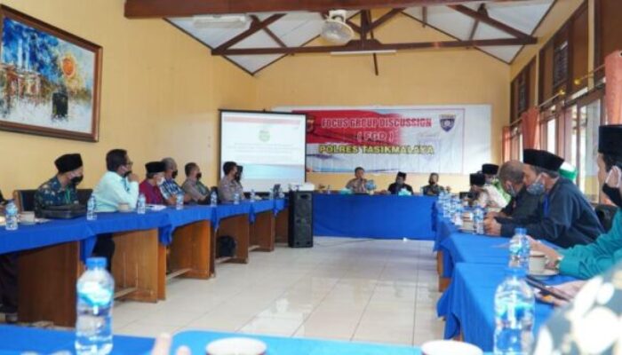 FGD Polres Tasik, Soal Peran Para Tokoh