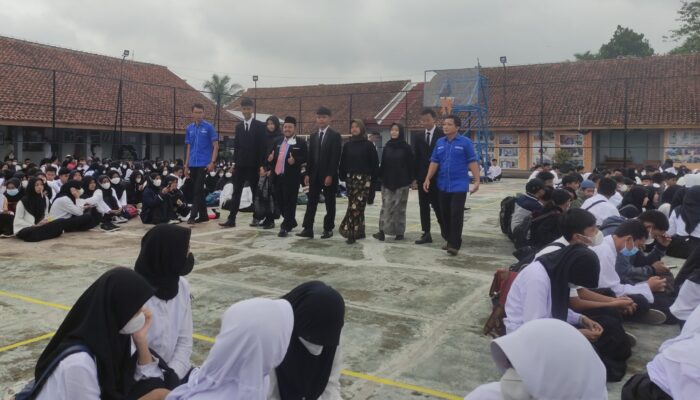 Miniatur Pemilihan Presiden di SMA Negeri 10 Kota Tasikmalaya