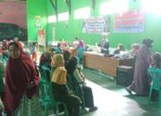 Selesai Divaksin, Warga Banyuasih Bawa Pulang Paket Sembako