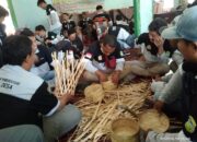 Desa Eureunpalay Siap Jadi Sentra Kerajinan Anyaman Bambu