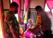 Bhabinkamtibmas Sawahdadap Salurkan Bantuan Paket Sembkao