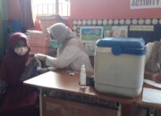 Siswa SD Mulai Tersentuh Vaksinasi Covid-19