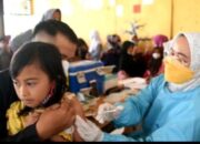 Siswa SD di Rancakalong Sumedang, Divaksin