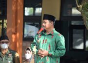 Uu Ruzhanul Tinjau PTM 100 Persen di SMAN 1 Cilimus