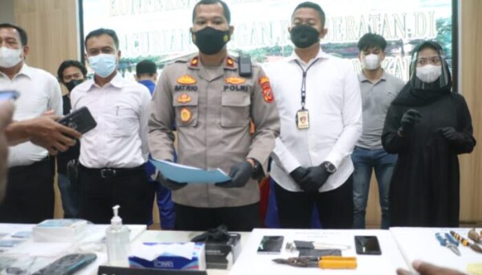 Pelaku Pencurian Diamankan Polres Purwakarta