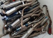 Penertiban Knalpot Bising Dilakukan Ditlantas Polda Jabar