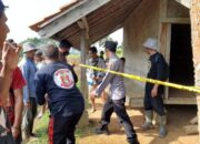 Leher Pria Terikat Tali Rapia di Saung Sawah Cigalontang