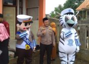 Gebyar Vaksin Anak, Kapolres Bawa Badut