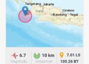 Gempa Banten Terasa Sampai Tasik