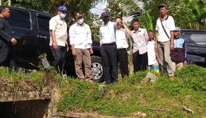 Kadis SDA Tinjau Irigasi, Warga Cipatujah Segera Dapat Solusi