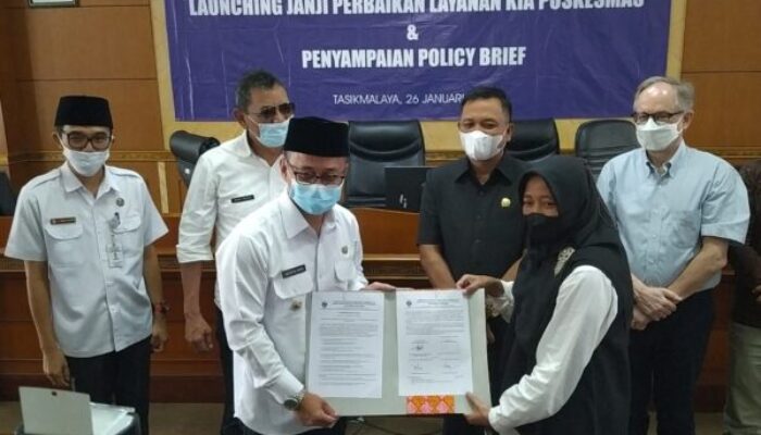 Dua Puskesmas di Kab. Tasik Luncurkan Janji Perbaikan Layanan KIA