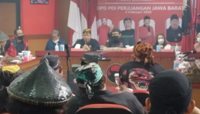 PDIP Lakukan Konsolidasi dan Koordinasi Tokoh Kebudayaan Jabar