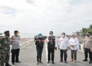 Jembatan Merah Pangandaran Diresmikan