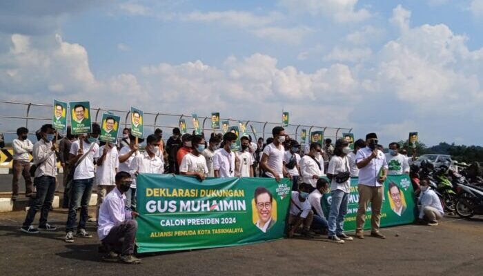 Gus Muhaimin Dapat Dukungan Aliansi Pemuda Kota Tasik