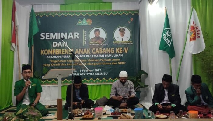 Hidupkan Jantung Organisasi, PAC GP Ansor Pamulihan Gelar Konferancab