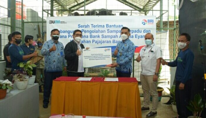BRI Peduli Pembangunan Tempat Pengolahan Sampah Terpadu