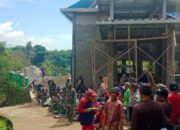 Warga dan TNI di Sumedang Bangun Masjid di Kampung Ciluluk