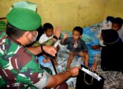 Yonzipur 3/YW Lakukan Baksos, 13 Anak Dikhitan