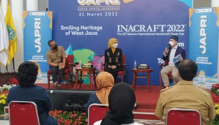 Jabar Jadi Ikon The International Handicraft Trade Fair (Inacraft) 2022