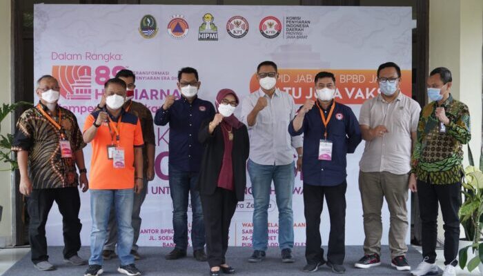 Komisi Penyiaran Indonesia Pusat Gelar Vaksinasi Massal