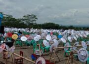 Kejar Rekor Muri, Melukis 2.350 Payung Geulis di SMAN 10 Kota Tasik