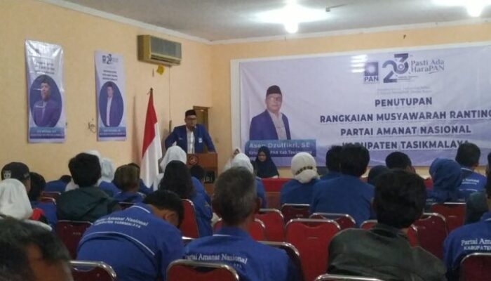 PAN Kabupaten Tasik Solid Sampai Ranting, Bertekad Menangkan Pemilu