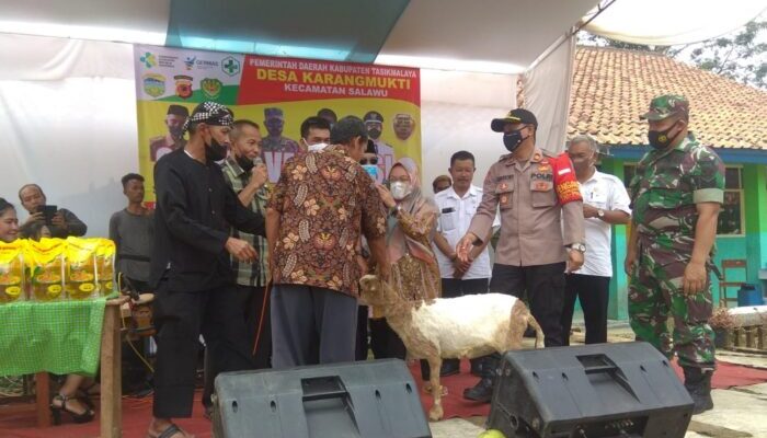 Gebyar Vaksinasi Berhadiah Domba dan Ayam Pelung, di Salawu
